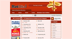 Desktop Screenshot of hotbiz.net